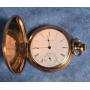 VTG. ELGIN HUNTING CASE POCKET WATCH GOLD FILLED
