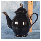 GRACE TEAWARE BLACK GOLD SCALLOP TEAPOT