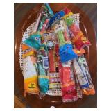 PEZ CANDY & DISPENSERS BOX LOT NEW OLD STOCK