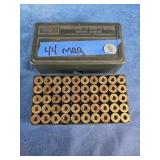 .44 REMINGTON MAGNUM BRASS CARTRIDGE CASES
