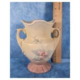 HULL ART POTTERY DOUBLE HANDLED VASE 6.5"