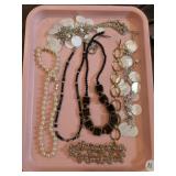 COSTUME JEWELRY BOX LOT
