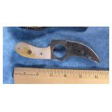 HAND-FORGED DAMASCUS STEEL SKINNER KNIFE