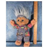 1991 NOVELTY TREASURE TROLL DOLL 12"