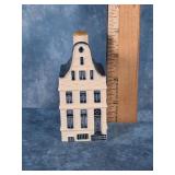 KLM DELFT BLUE MINIATURE HOUSE # 40 GIN BOTTLE
