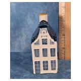 KLM DELFT BLUE MINIATURE HOUSE # 13 GIN BOTTLE