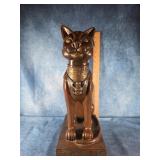 15.5" EGYPTIAN REVIVAL BASTET CAT STATUE