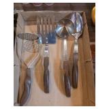 SET OF VTG. CUTCO STAINLESS STEEL KITCHEN UTENSILS