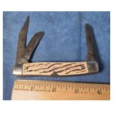 COLONIAL PROV. USA  TRIPLE-BLADE POCKET KNIFE