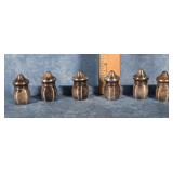 SET OF 6 VINCENT LOLLO STERLING SILVER SHAKERS