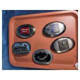 METAL BELT BUCKLES BOX LOT