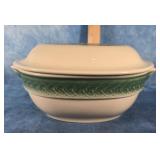 LONGABERGER CRAFT IVY 2-QUART COVERED CASSEROLE