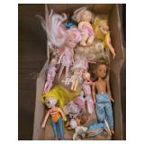 VINTAGE DOLLS BOX LOT