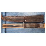 US M-3 IMPERIAL TRENCH FIGHTING KNIFE WITH SHEATH