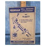 CRAFTSMAN DRILL GRINDING ATTACHMENT NO. 9-6677