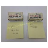 2 boxes Winchester Wild cat 22 Rim Fire