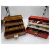 2 Tackle Boxes -some tackle in one