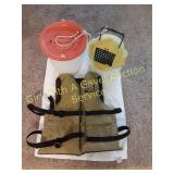 Stearns Life Vest, Plano & Other Bait Buckets