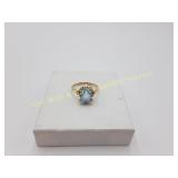 10K Marked Gemstone Ring