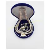 As Found in Case Faux Pearl Set  (Oriental ?)