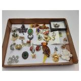 Variety of Ladies Brooches