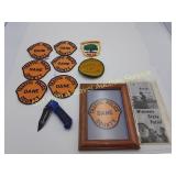 Dane Cty Traffic Police Patches, Knife, State Ptrl