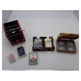 Vntg Arrco Card Shuffler, Star Dust Vegas Cards