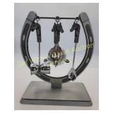 Vintage Japan 4 Piece Horseshoe Bar Set