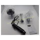 New Amazon Basics Hand Blender W/attachments