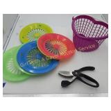 Silvermark Chop/Dicer, Paper Plate Holders, Basket