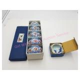 Japanese Octagonal Bowl Set & Other