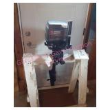Sears 5.0 HP Game Fisher Boat Motor w/Stand