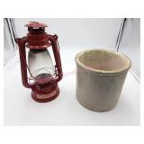 Crock & Oil Lantern