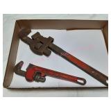18" & 10" Pipe Wrenches