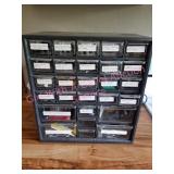 27 Drawer Tool Parts Bin Organizer with parts