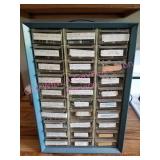 30 Drawer Parts Organizer with parts