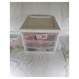3 Tier Storage with Sewing Supplies