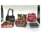 6 Ladies Purses-Dooney & Bourke, Connections, Etc