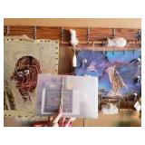 Vintage Japanese Tiger Embroidery Kit & Man-Del-LA