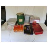 Variety of Japanese Tins