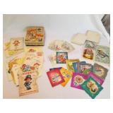 Variety of Vintage Greeting Cards-Comics on Parade
