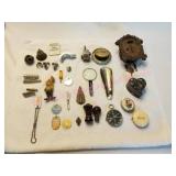 August Keebler Mini Cucukoo Clock, Veeder Counter