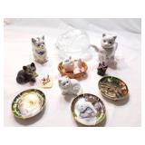 Vintage Cat Collection, Lefton & Bone China