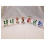 Looney Toones Collector Juice Glasses 1976