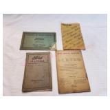 1926 Ford Model T  Manual & Repair Charge