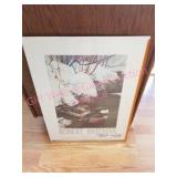 Robert Batemean Signed Poster