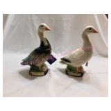 Vintage Beam Snow Goose & Blue Goose Empty decant