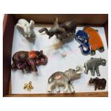 Vintage Bone China & Other Miniature Elephants