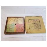 1943 3 Mountaineers Outhouse Sign Still in Box