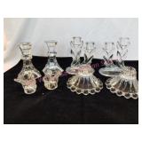 Crystal Candle Holders, & Glass Candle Holders